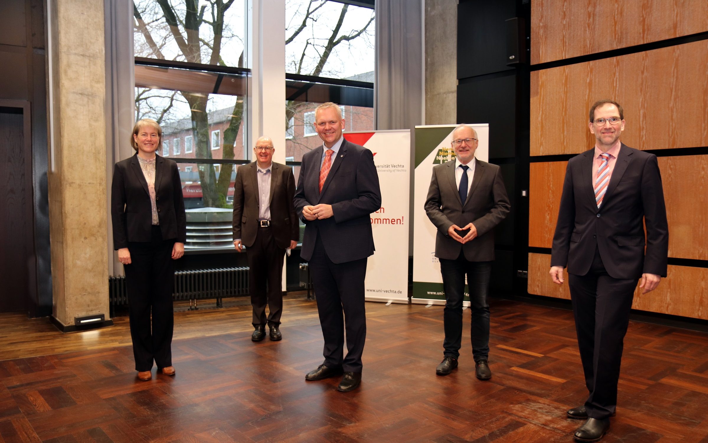 Die Leitungskräfte der beteiligten Hochschulen starten offiziell das 4N-Verbundprojekt